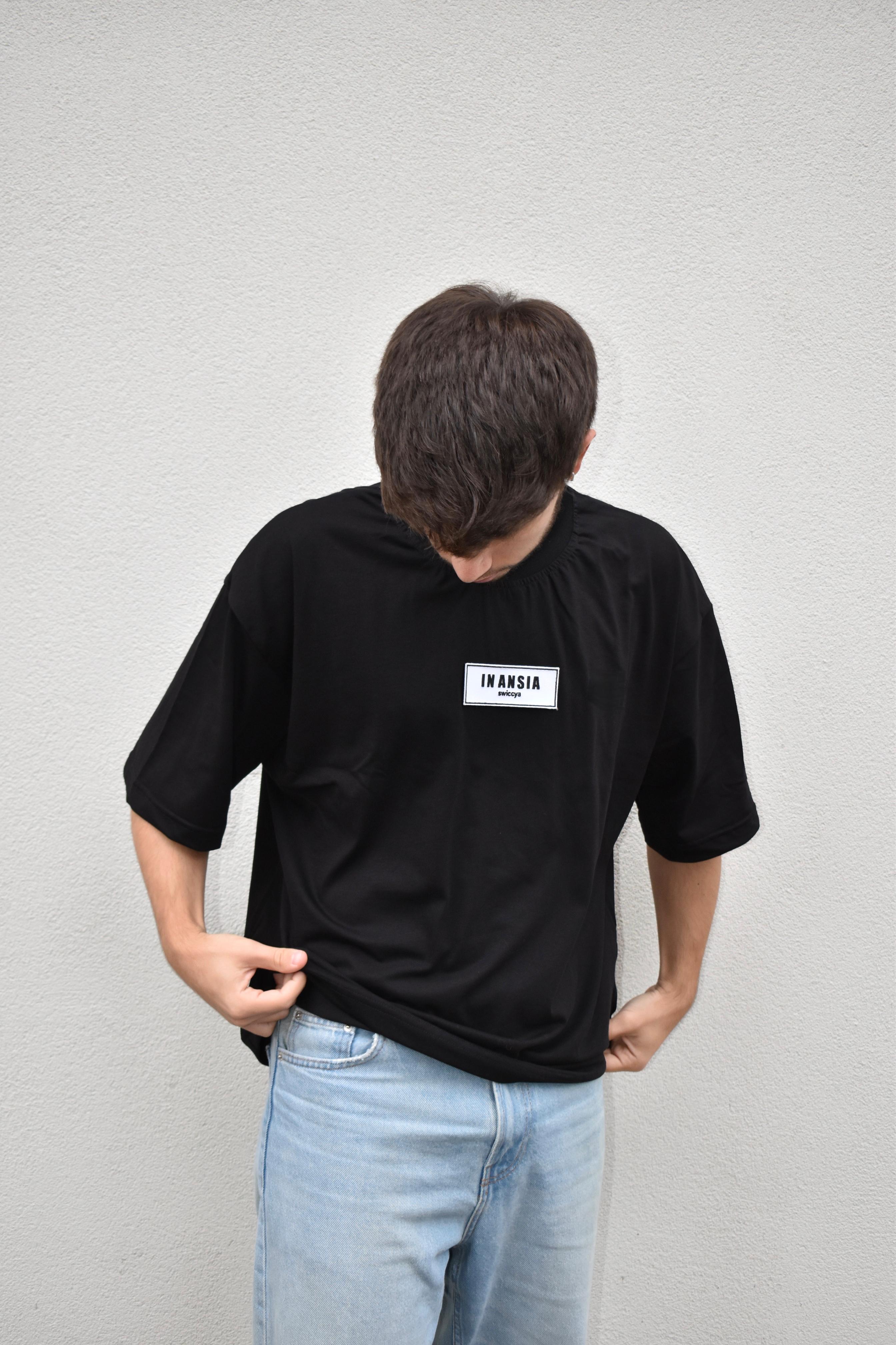 T-shirt Boxy Fit Nera